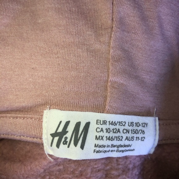 H&M sequin hoodie for youth girls - Picture 9 of 9